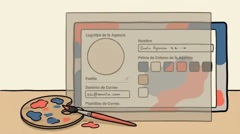 La capa de color: que el texto se lea sobre cualquier foto